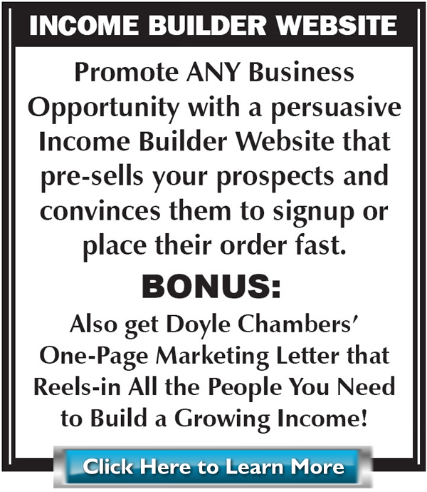 Doyle Chambers Income Builder Marketing Website
